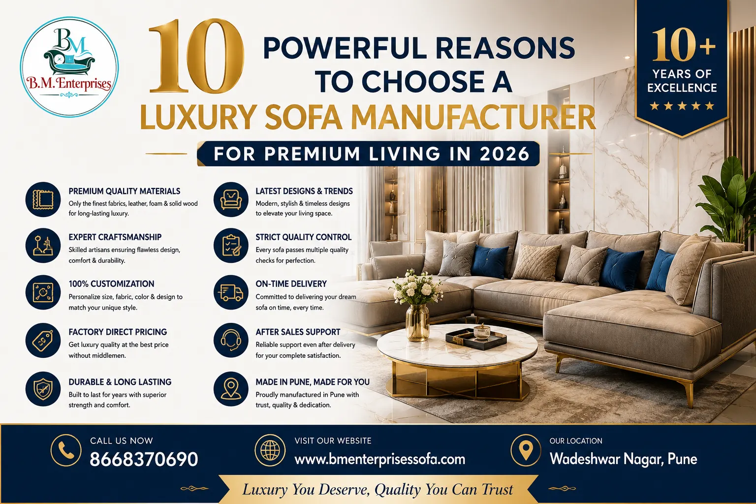 Luxury Sofa Manufacturer