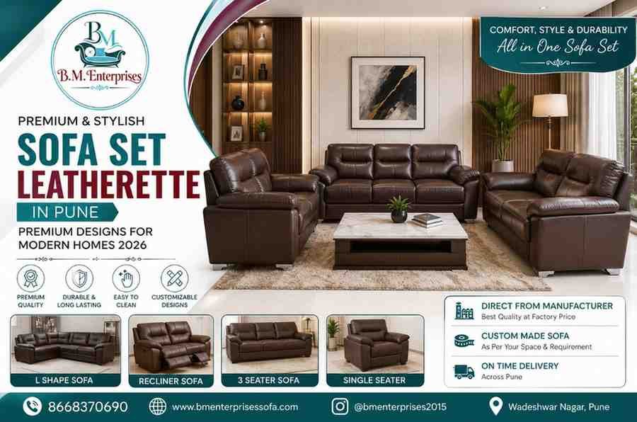 Sofa Set Leatherette
