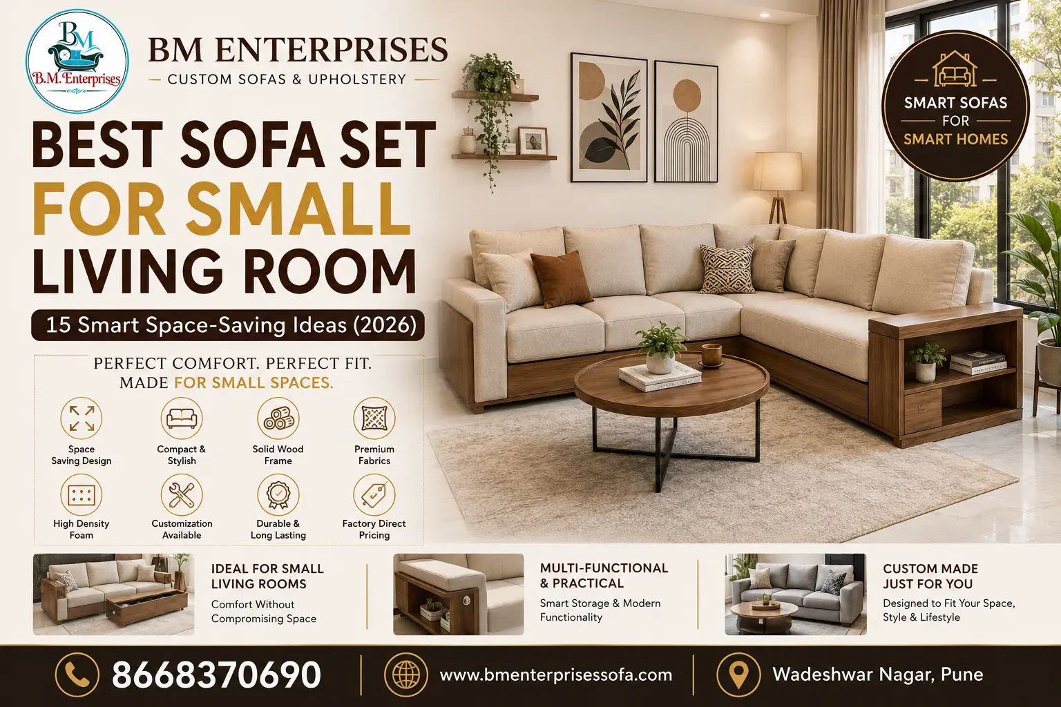 Sofa Set for Small Living Room